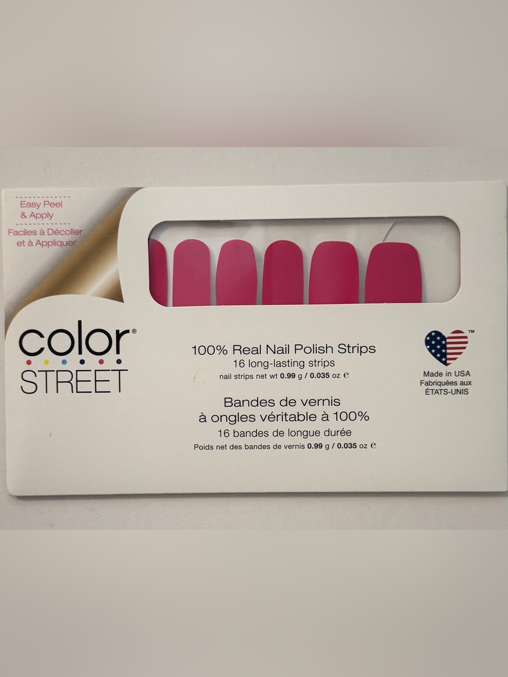 Color Street Nails - Are you Madrid-ing me Nail Polish Strips NEW